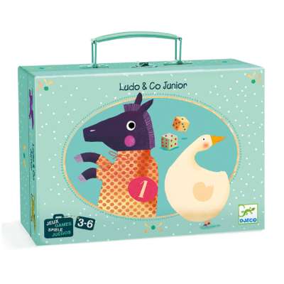 Társasjátékok - Ludo & co junior - Djeco