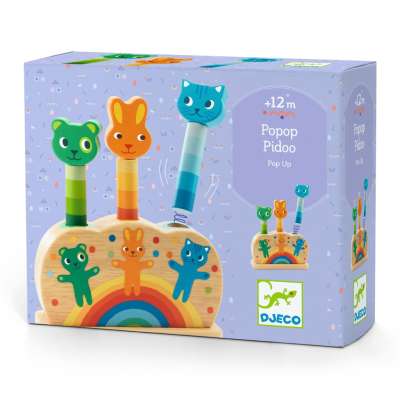 Hopp - hopp állatok - Kiugró állatok - Pipop pidoo - Djeco