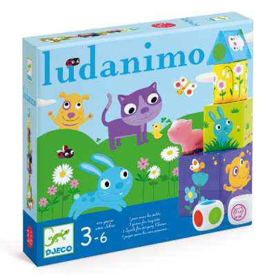 Ludanimo - 3 társasjáték a kicsiknek - Djeco