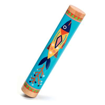 Halacskás esőbot - Gyermek hangszer - Rain stick - Djeco - Animambo