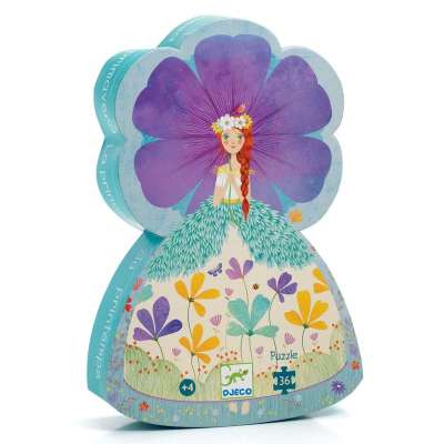 Tavasz harcegnő - Formadobozos puzzle 36 db - The princess of spring - DJ07238