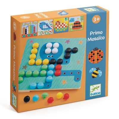 Állatos mozaik - Mozaik 3 éves kortól - Primo Mosaïco - DJ08140