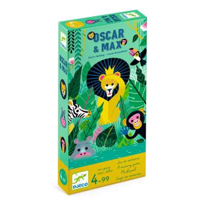 Oszkár és Max - Emlékezet fejlesztő társasjáték - Oscar & Max - DJ08575