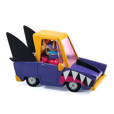 Cápa - Fém autó soförrel - Shark N’Go - DJ05476
