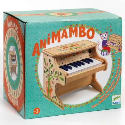 Elektomos zongora 18 billentyűvel - Electronic Piano 18 keys - Animambo - Djeco