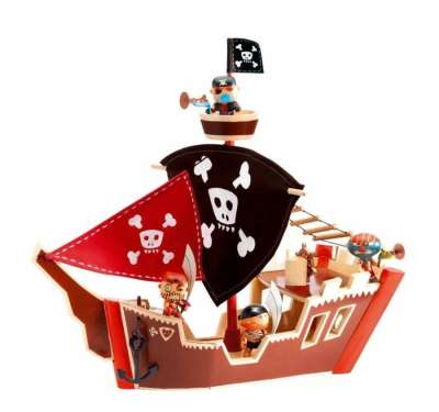 Kalózhajó - Ze pirat boat - Djeco