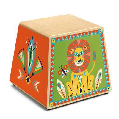 Perui doboz dob - Gyermekhangszer - Cajon - Djeco - Animambo - DJ06014
