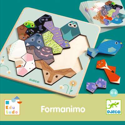 Állati logika - Fejlesztő játék - Eduludo FormAnimo - DJ08226