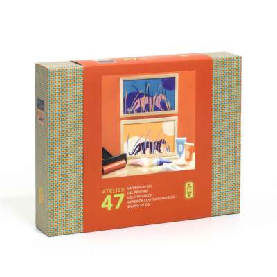 Gél nyomtatás szavanna - AGA kreatív műhely - Atelier 47, Gel Printing - GA10047