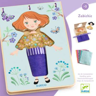 Kezdő divattervező - Öltöztetős játék - ZabiChic - DJ01619