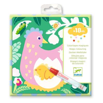 Vizes bébikék 2 - Varázs színezők - Peekaboo! Garden Baby Animals - DJ00953