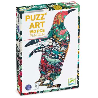 Pingvin - Művész puzzle 150 db-os - Penguin - DJ07663