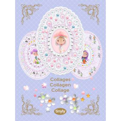 Anika és barátai - Kollázs készítő - Tinyly - Collages Amy & Co - DJ06984