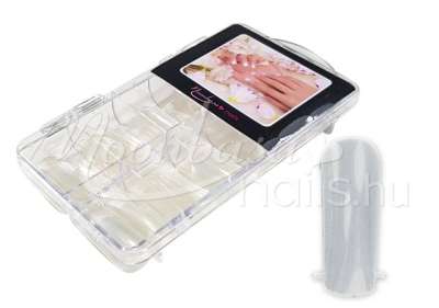 Nail tip box 100 db Porcelán sablon - Sima #017-C