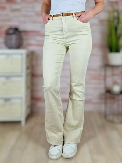 Bővülő szárú, öves, magas derekú, trapéznadrág S-XXL-ig