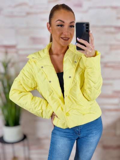 Steppelt, selyem bélésű, tavaszi kabát S-M