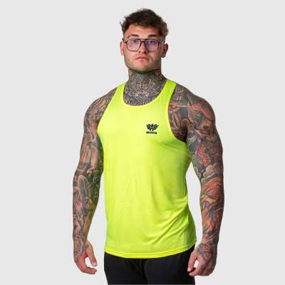 Funkcionális atléta Iron Aesthetics Performance Racerback, sárga