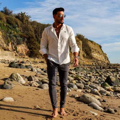 Sztreccs ing Iron Aesthetics Slim Stretch, natural