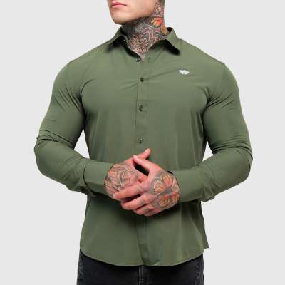 Sztreccs ing Iron Aesthetics Slim Stretch, zöld