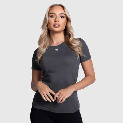 Női sportpóló Iron Aesthetics Fitsy, szürke
