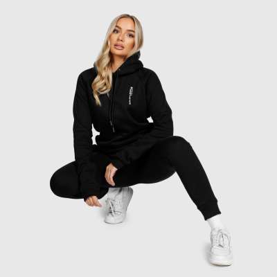 Női sportszett Iron Aesthetics Comfy, fekete