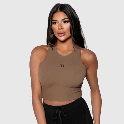 Sportmelltartó Iron Aesthetics High Impact, barna