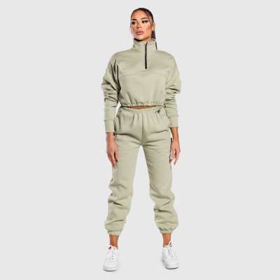 Női melegítő szett Iron Aesthetics Simone, zöld