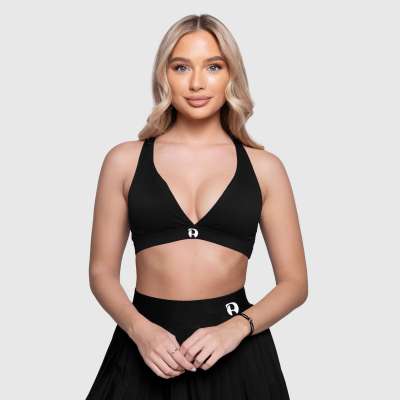 Sportmelltartó Iron Aesthetics Delta, fekete