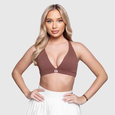 Sportmelltartó Iron Aesthetics Delta, barna