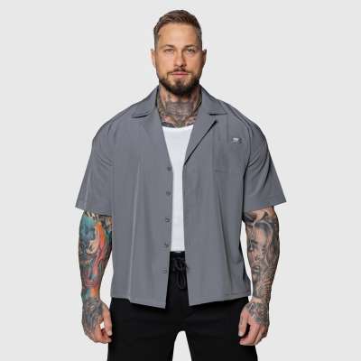 Oversized ing Iron Aesthetics Cuban, szürke