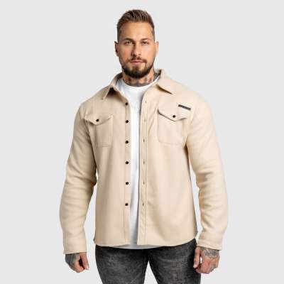 Férfi filc ing Iron Aesthetics Felted, apricot