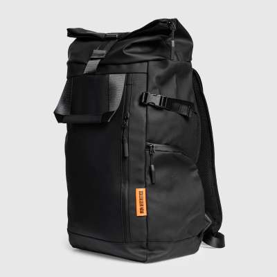 Rolltop hátizsák Iron Aesthetics Urban Pro, fekete