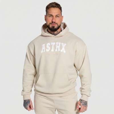 Oversized pulcsi Iron Aesthetics ASTHX, bézs