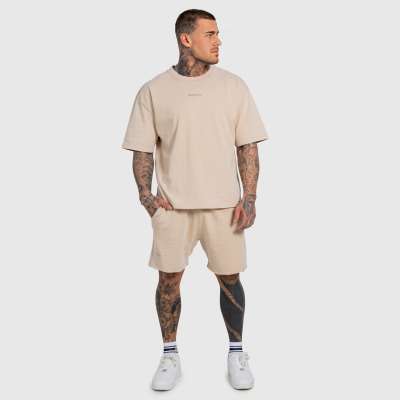 Férfi szett Iron Aesthetics X Washed, bézs