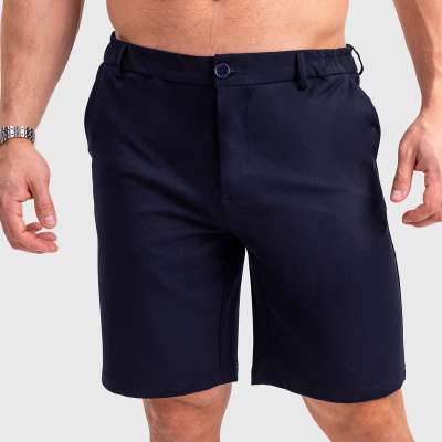 Férfi rövidnadrág Iron Aesthetics Chino Flex, navy