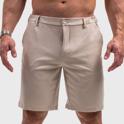 Férfi rövidnadrág Iron Aesthetics Chino Flex, bézs