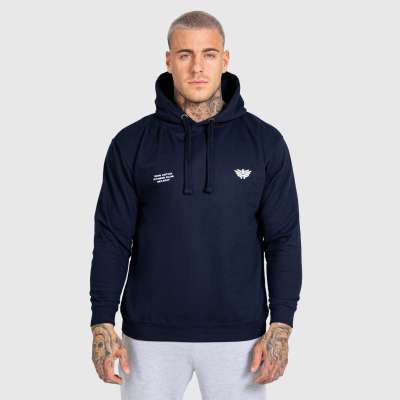 Férfi kapucnis pulcsi Iron Aesthetics Club Hoodie, navy