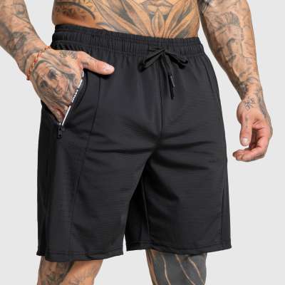 Férfi sportos short Iron Aesthetics Aero, fekete