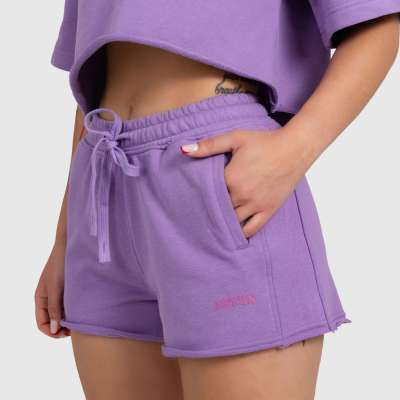 Női short Iron Aesthetics Heavy-Terry, lila