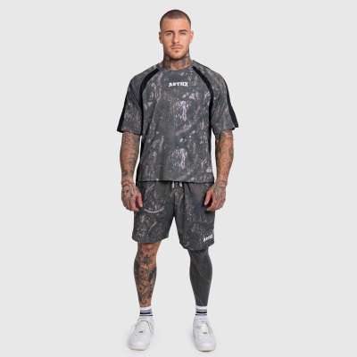 Férfi terepmintás szett Iron Aesthetics Camo tree, dark