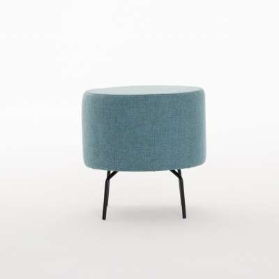 Ülőke, 40 cm, kék, fekete láb - TAHITI - Butopêa