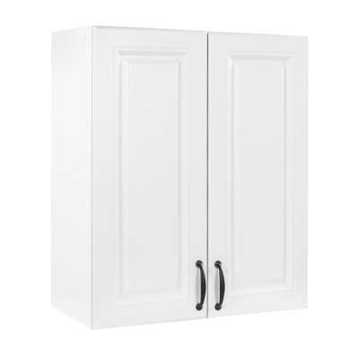 Kétajtós faliszekrény, 60/72 cm, fehér - LAC DES SIGNES - Butopêa