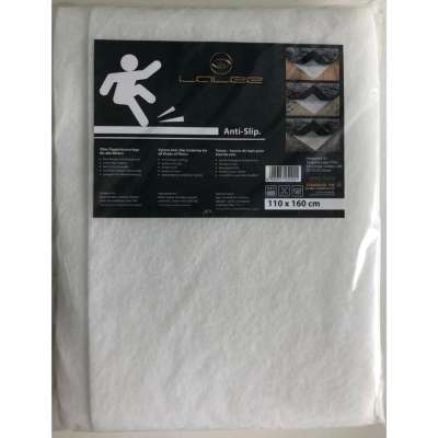 Csúszásgátló szőnyegalátét, fehér, poliészter, 150x230 cm - ANTIDERAP - Butopêa