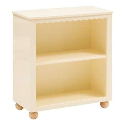 Gyerek könyvespolc, fa, vajszín - COCOTTE - Butopêa