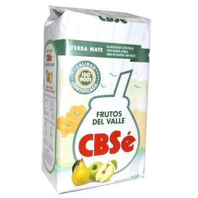 Mate tea CBSé Fruitos del Valle (Alma + Körte), 500g