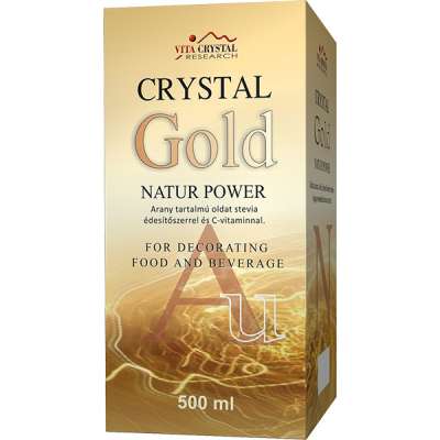 Crystal Gold Natur Power, 500ml