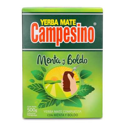 Mate tea Campesino menta + boldo, 500g