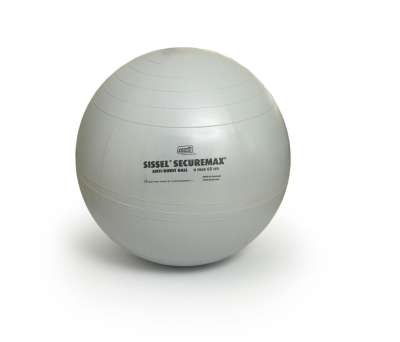 SISSEL SISSEL® Securemax Ball durranásmentes gimnasztikai labda - Ø 75 cm Szín: ezüst