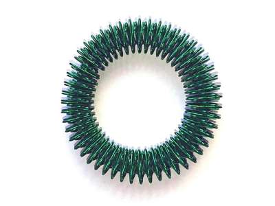 Akupresszúrás masszázs karkötő Szín: zöld