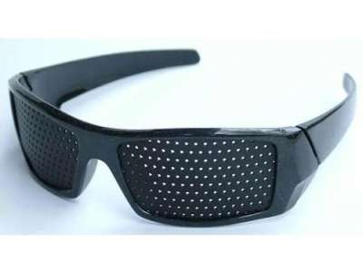 VISION FIX Elegant látásjavító szemtréner szemüveg Szín: fekete